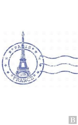 Bertrand.pt - Paris France Postage Stamp Creative  Blank Page Journal