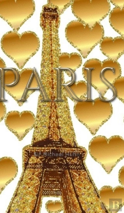 Bertrand.pt - Paris Gold  Glitter Hearts  Eiffel Tower Creative Blank Journal