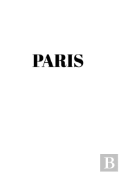 Paris: Hardcover White Decorative Book F