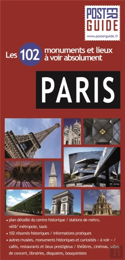 Bertrand.pt - Paris Poster Guide Plastifie