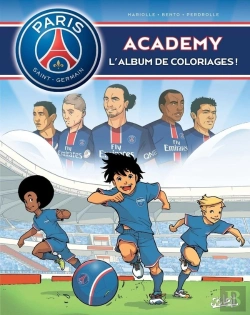 Bertrand.pt - Paris Saint-Germain Academy : L'Album De Coloriages !