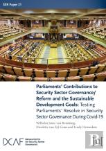 Parliaments' Contributions To Security Sector Governance/Reform And The Sustainable Development Goals