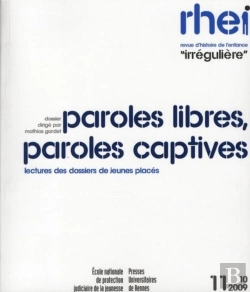 Bertrand.pt - Paroles Libres, Paroles Captives ; Lectures Des Dossiers De Jeunes Placés