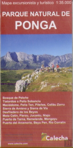 Bertrand.pt - Parque Natural De Ponga. Mapa Excursionista Y Turistico