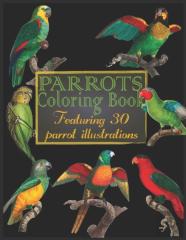 Parrots Coloring Book