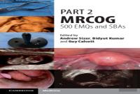 Part 2 Mrcog: 500 Emqs And Sbas