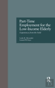 Part-Time Employment For The Low-Income Elderly
