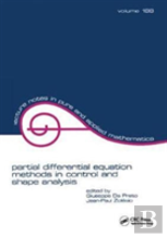 Partial Differential Equation Methods In Control And Shape Analysis