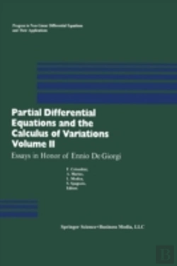 Bertrand.pt - Partial Differential Equations And The Calculus Of Variations