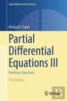 Partial Differential Equations Iii