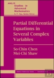 Partial Differential Equations In Several Complex Variables