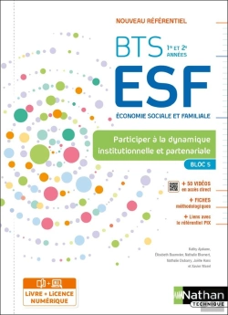 Bertrand.pt - Participation À La Dynamique Institutionnelle Et Partenariale (Bloc 5) ; Bts Esf ; 1re Et 2e Années (Édition 2023)