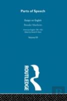 Parts Of Speech:Essays English