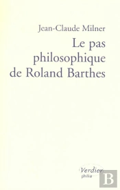 Pas Philosophique De Roland Barthes