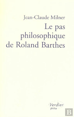 Bertrand.pt - Pas Philosophique De Roland Barthes