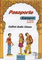 Pasaporte 1e Annee Niveau A1 Coffret Audio Classe 2cd