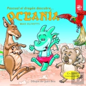 Pascual El Dragón Descubre Oceanía - Libros Infantiles En Letra Ligada, Manuscrita, Cursiva