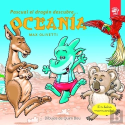 Bertrand.pt - Pascual El Dragón Descubre Oceanía - Libros Infantiles En Letra Ligada, Manuscrita, Cursiva