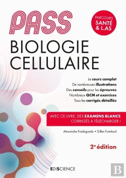 Bertrand.pt - Pass Biologie Cellulaire ; Manuel : Cours + Entraînements Corrigés