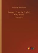 Passages From The English Note-Books