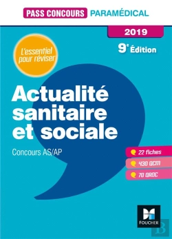 Bertrand.pt - Pass'Concours Actualite Sanitaire Et Sociale - As-Ap 2019 - Revision Et Entrainement