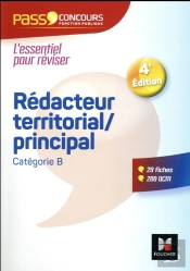 Pass'Concours Redacteur Territorial/Principal 4e Edition - 2017 N 14