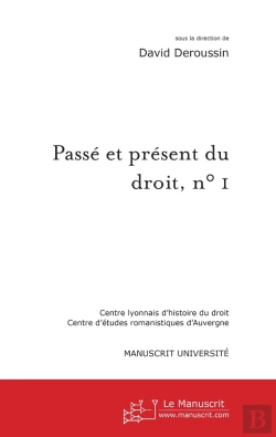 Bertrand.pt - Passé Et Présent Du Droit, N° 1