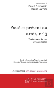 Passé Et Présent Du Droit, N° 3