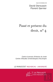 Passé Et Présent Du Droit, N° 4