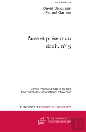 Passé Et Présent Du Droit, N° 5