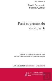 Passé Et Présent Du Droit, N° 6