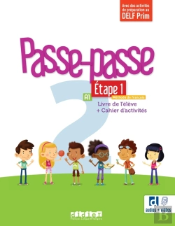 Bertrand.pt - Passe-Passe 2 - Niv. A1 - Étape 1 - Livre + Cahier + Didierfle.App