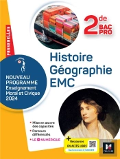 Passerelles : Histoire Géographie Emc ; 2de Bac Pro ; Livre Élève