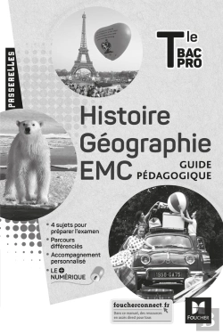 Bertrand.pt - Passerelles : Histoire-Géographie-Emc ; Terminale Bac Pro ; Guide Pédagogique (Édition 2021)