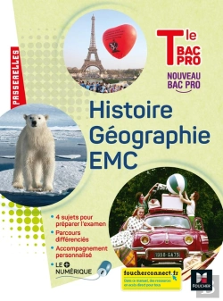 Bertrand.pt - Passerelles : Histoire-Géographie-Emc ; Terminale Bac Pro ;- Livre De L'Élève (Édition 2021)