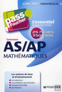Bertrand.pt - Pass'Foucher; Concours Auxiliaire De Puériculture Et Aide-Soignant ; Mathématiques
