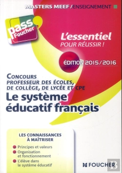 Bertrand.pt - Pass'Foucher - Le Systeme Educatif Francais 5e Edition