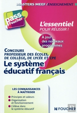 Bertrand.pt - Pass'Foucher - Le Systeme Educatif Francais Edition 2015-2016