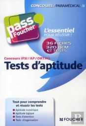 Pass'Foucher; Tests D'Aptitude ; Ifsi, Auxilière De Puériculture, Orthophoniste