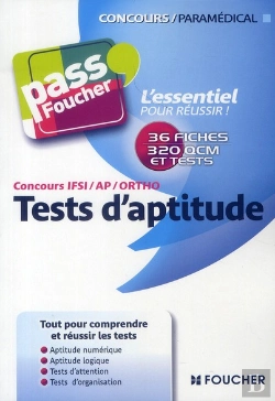 Bertrand.pt - Pass'Foucher; Tests D'Aptitude ; Ifsi, Auxilière De Puériculture, Orthophoniste