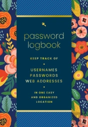 Password  Logbook (Hip Floral)