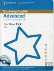 Past Paper Pack For Cambridge English Advanced 2011 Exam Papers And Teacher'S Booklet With Audio Cd