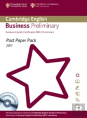 Past Paper Pack For Cambridge English Business Preliminary 2011 Exam Papers And Teacher'S Booklet With Audio Cd