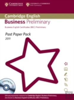Bertrand.pt - Past Paper Pack For Cambridge English Business Preliminary 2011 Exam Papers And Teacher'S Booklet With Audio Cd