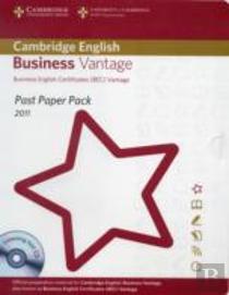 Past Paper Pack For Cambridge English Business Vantage 2011 Exam Papers And Teacher'S Booklet With Audio Cd