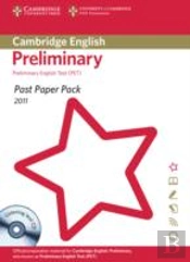 Past Paper Pack For Cambridge English Preliminary 2011 Exam Papers And Teacher'S Booklet With Audio Cd