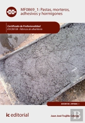 Pastas, Morteros, Adhesivos Y Hormigones. Eocb0108 - Fábricas De Albañilería