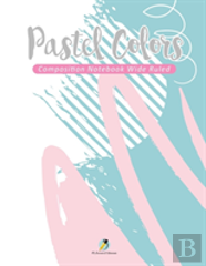 Pastel Colors Composition Notebook Wide Ruled