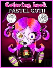 Pastel Goth Coloring Book