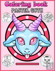 Pastel Goth Coloring Book